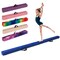 8 Feet Portable Folding Gymnastic Balance Beam with Solid Wood Base Ideal for Walkover or Cartwheel
